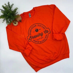 SANDERSON SISTERS BREWING CO. Crewneck Pullover Sweatshirt Various Sizes NEW!!